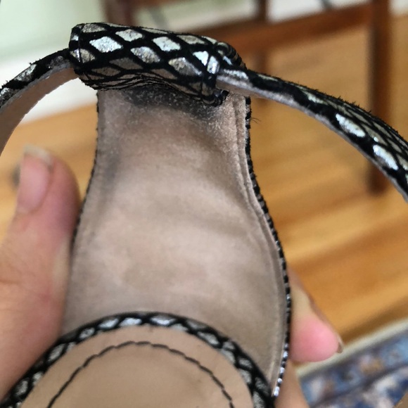 Manolo Blahnik Silverback Heels Worn Twice - Picture 4 of 7